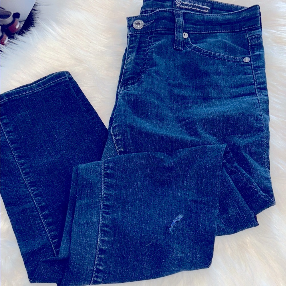 Ag Adriano Goldschmied Dark Blue Jeans